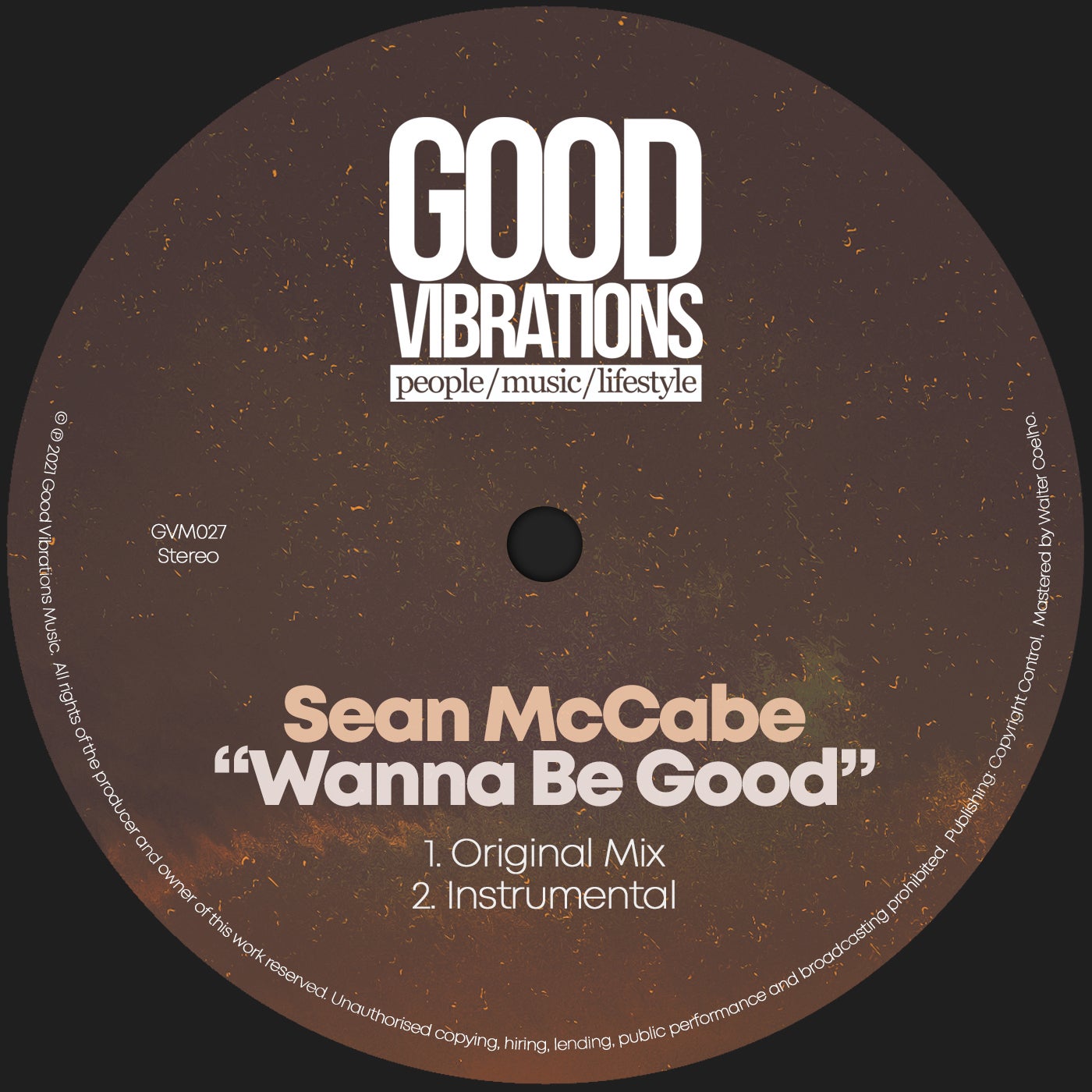 Sean McCabe – Wanna Be Good [GVM027]